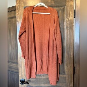 Orange Cardigan